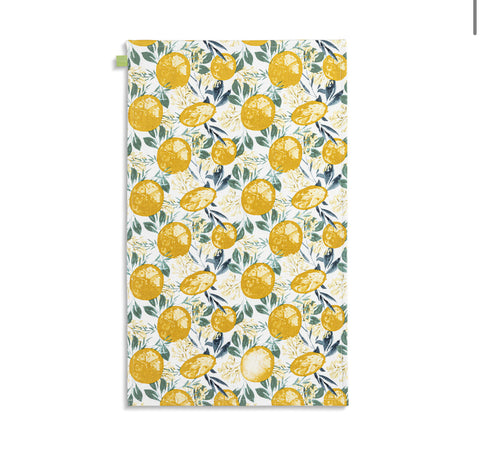 Kitchen Towel & Tasting Spoon - Lemons