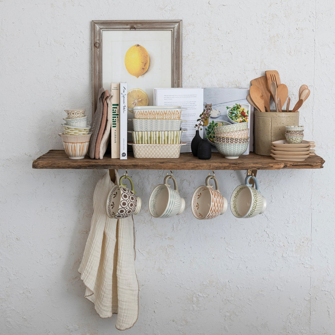 Hand Stamped Measuring Cups (Set of 4) Boho