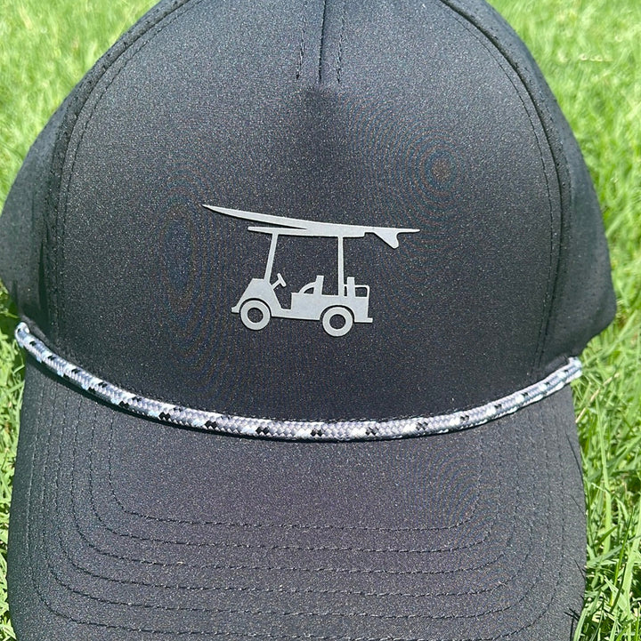 Rope Bald Head Blues Black Hat