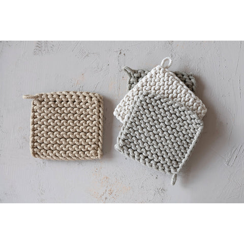 Crochet Hot Pad (Multiple Colors Available)