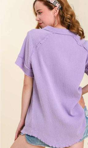 Lilly’s Lilac Top