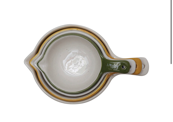 Hand Painted Measuring Cups (Set of 4)