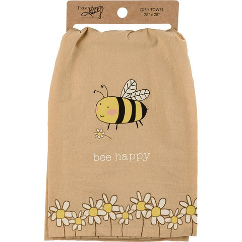 Bee Happy Kitchen Towel