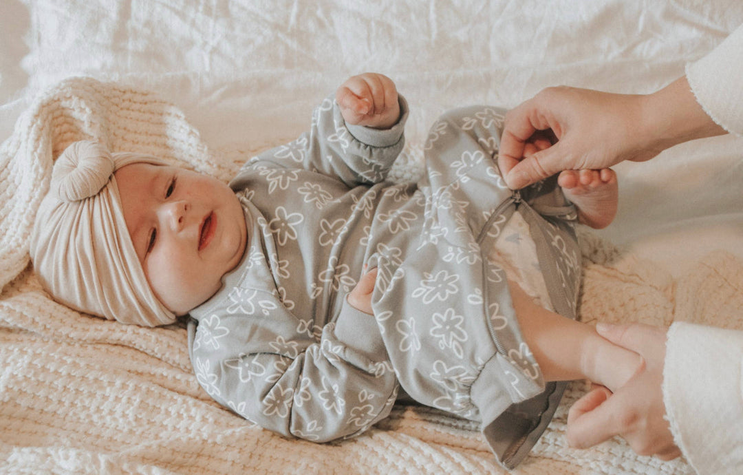 Fleece Lined Daisy Onesie