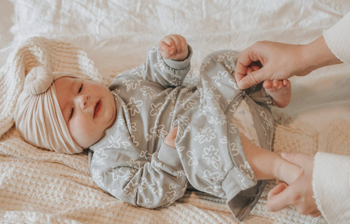 Fleece Lined Daisy Onesie