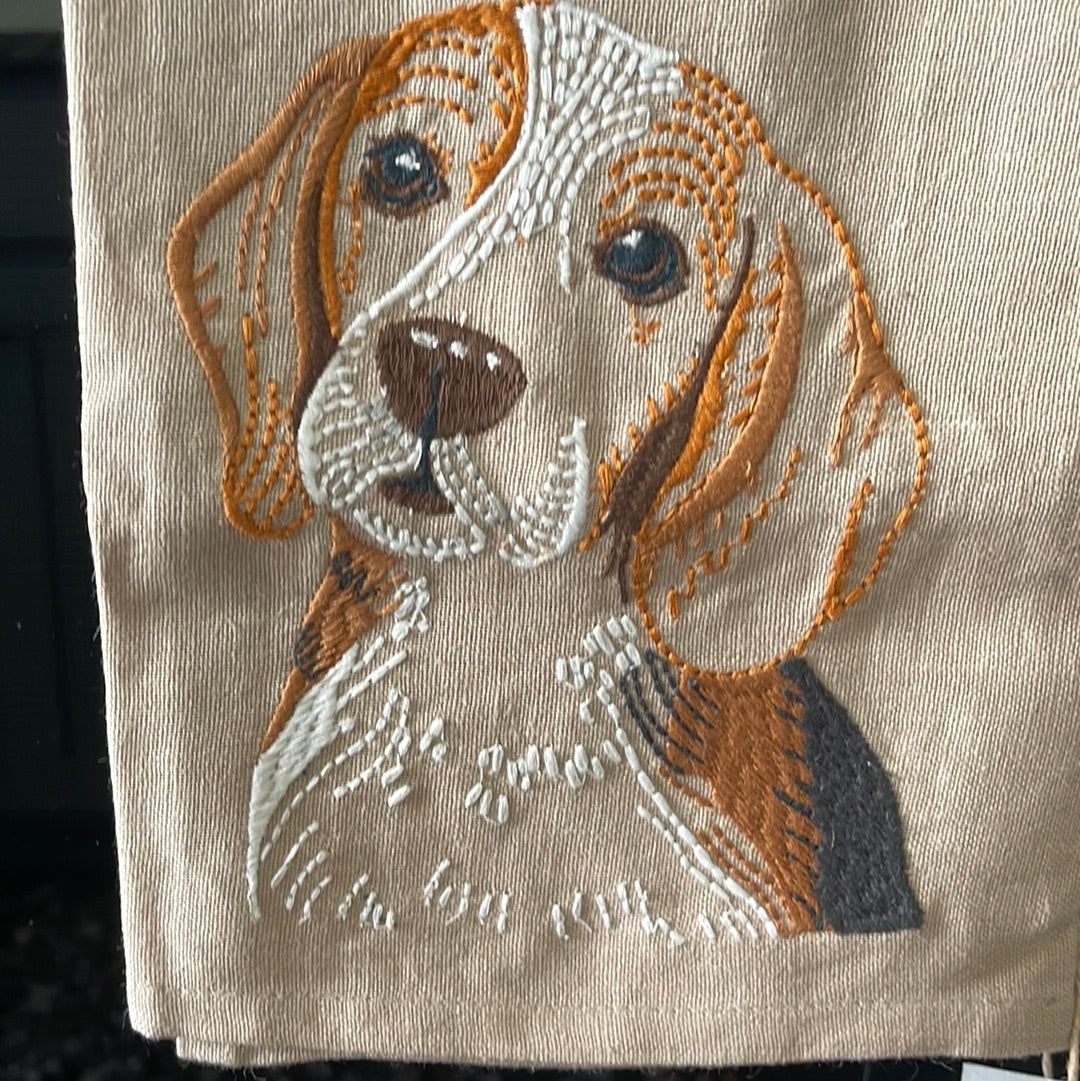 Love My Beagle Kitchen Towel