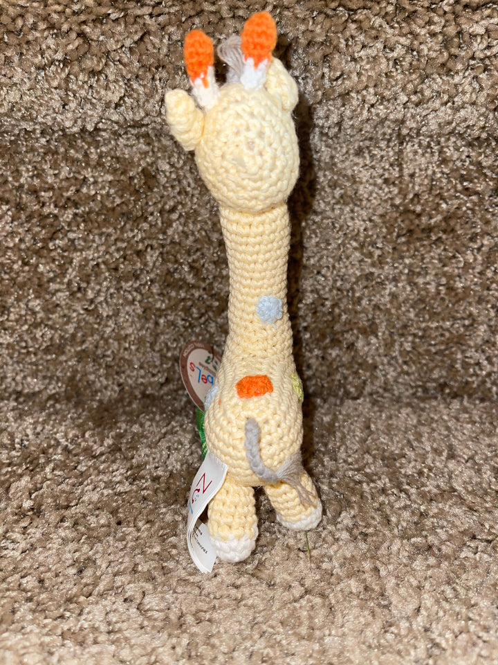 Crochet Full Giraffe Rattle