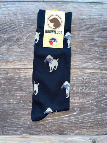 Lab and a Duck Socks - Navy