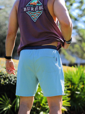 Wear ‘Em Everywhere Shorts - Dusty Blue