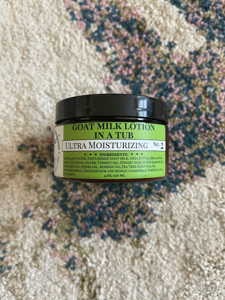Goat Milk Lotion - Tub