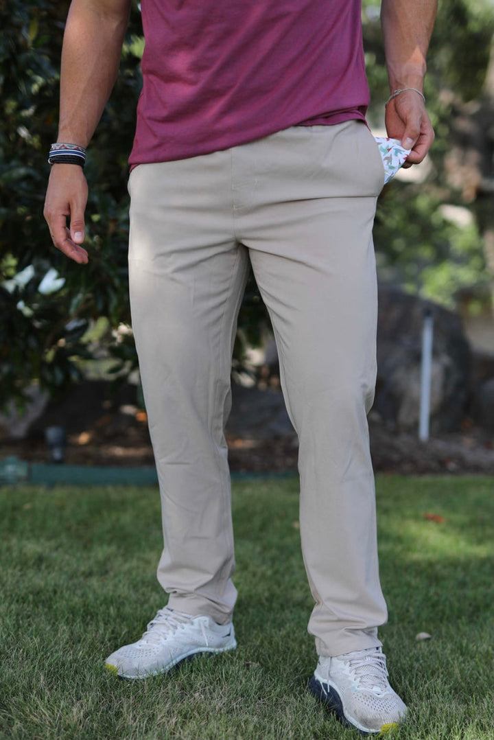Performance Pants - Khaki Color