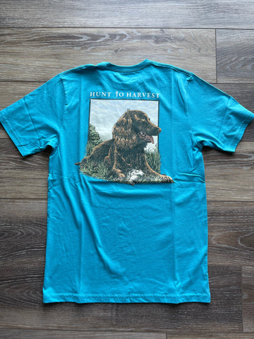 Resting Boykin Tee - Blue