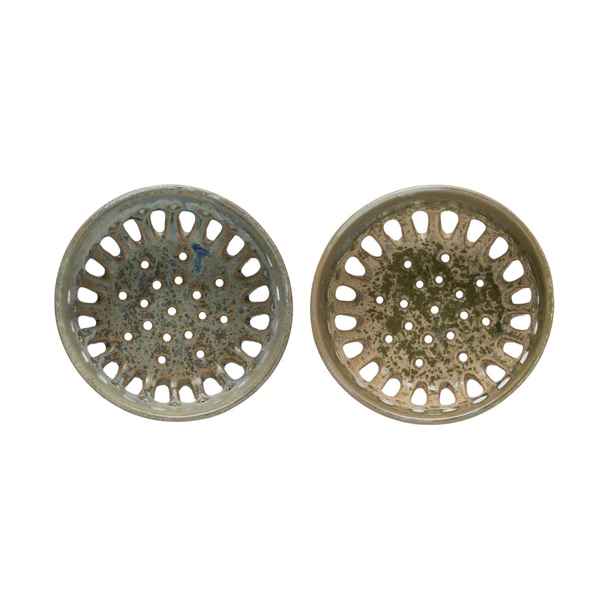 6” Stoneware Berry Bowl - Reactive Glaze