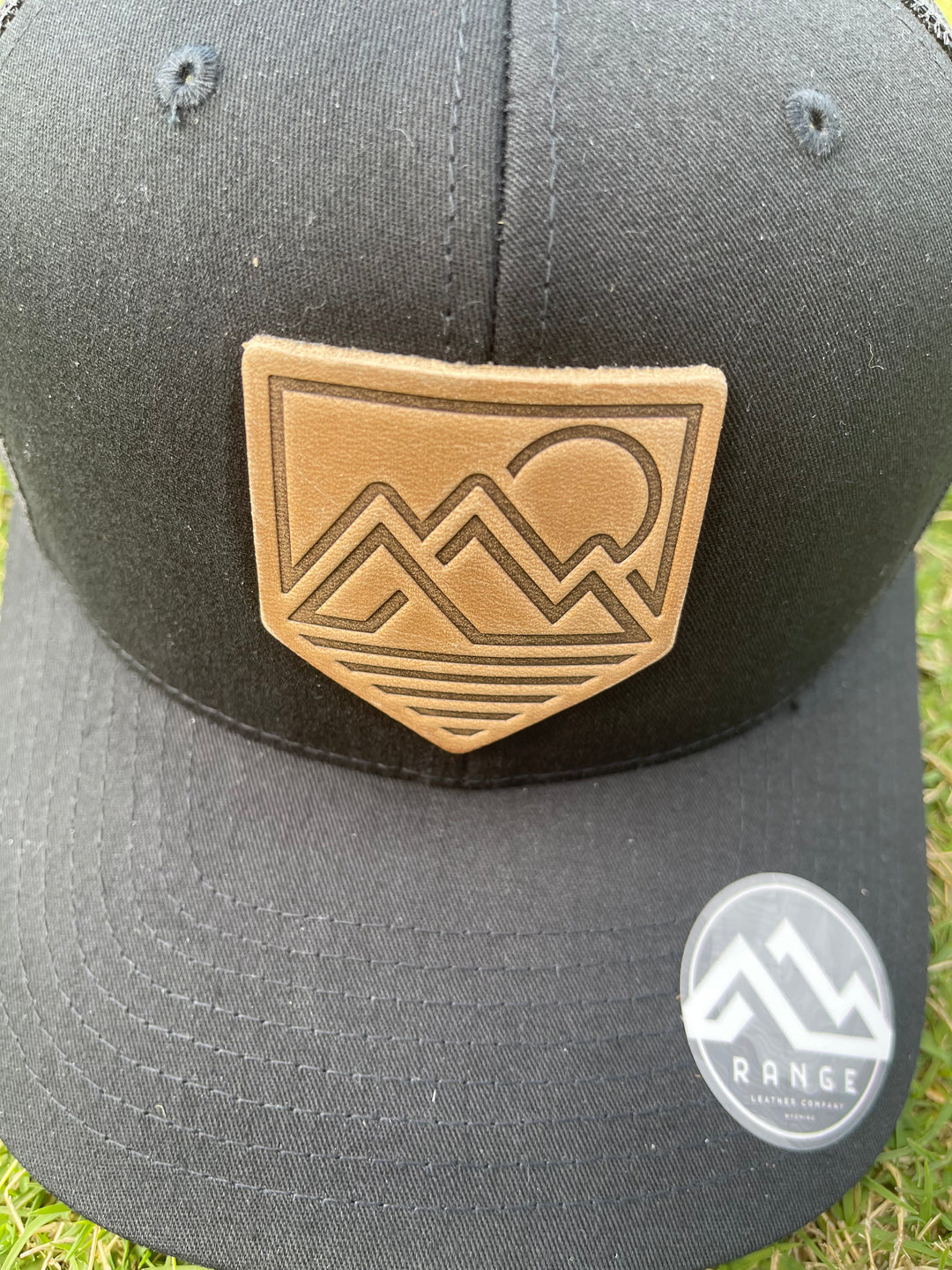Mountain Range Sunrise Hat