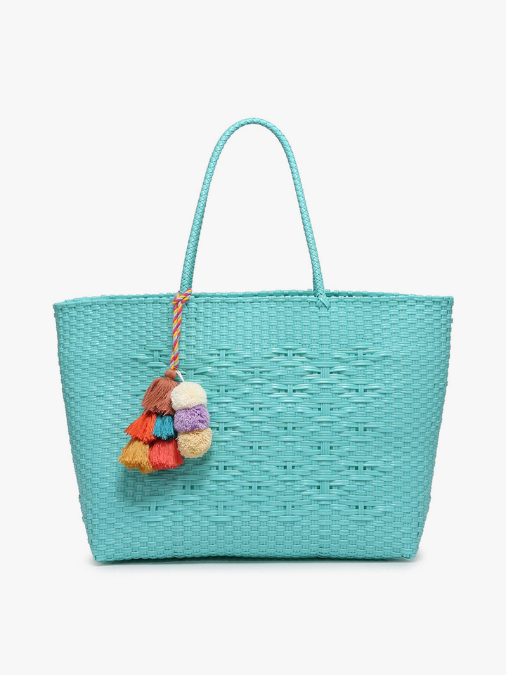 Large Woven Tote (Multiple Colors Available)
