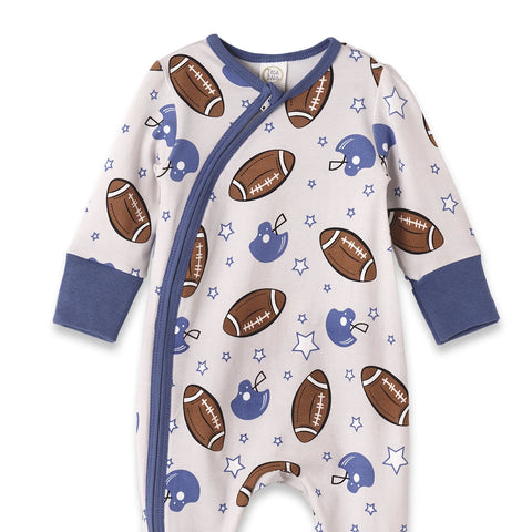 Game Day Footed Onesie