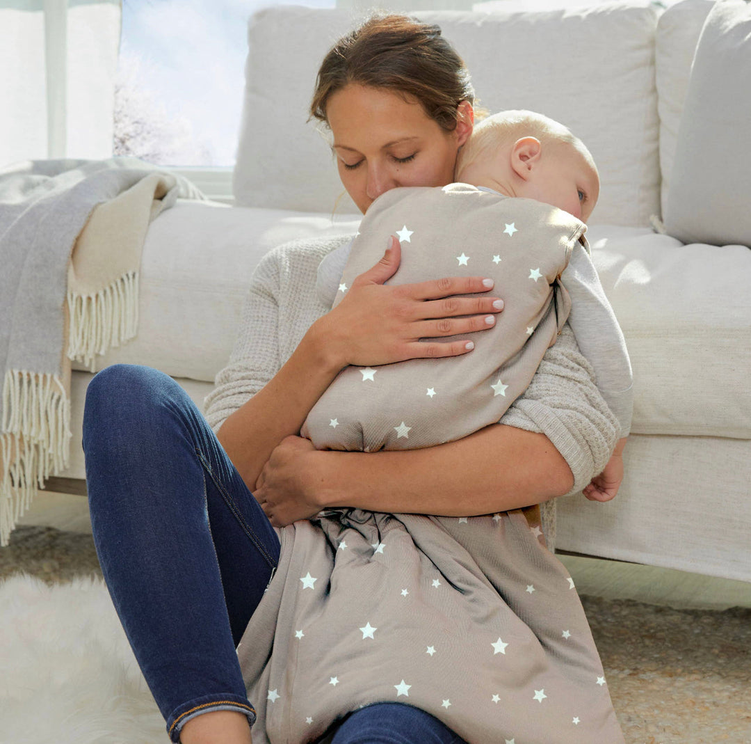 Oatmeal Stars Sleep Sack