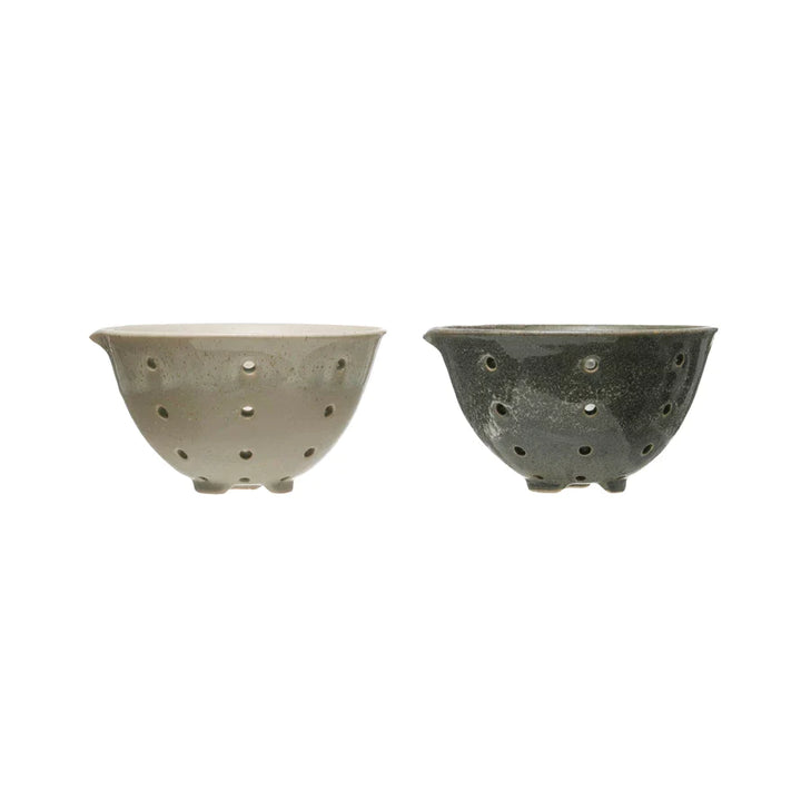 6” Stoneware Berry Bowl with Lip