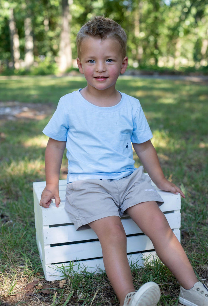 Khaki Mallard Shorts - Little One