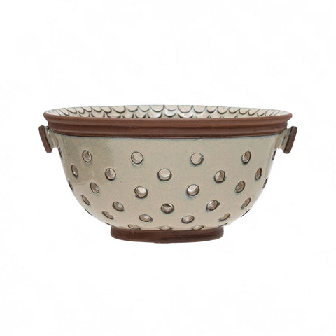 Stoneware Colander