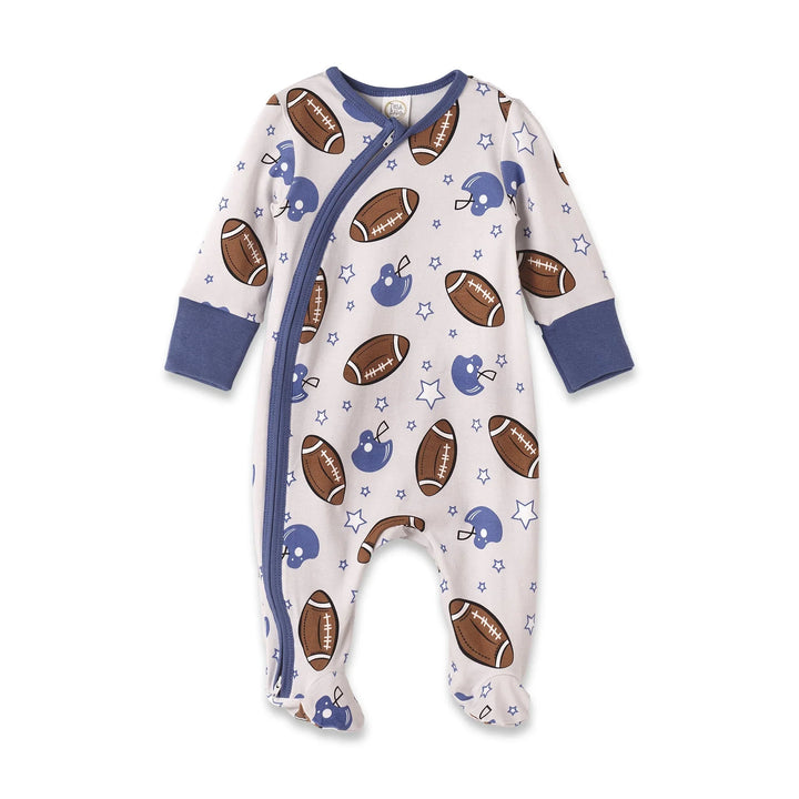 Game Day Footed Onesie