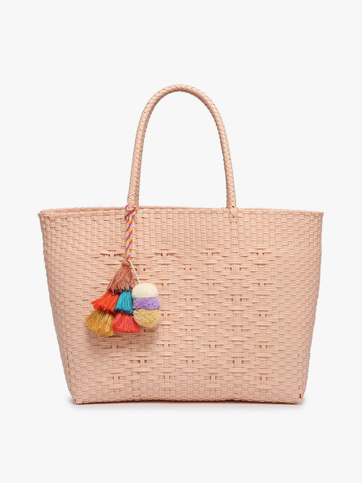Large Woven Tote (Multiple Colors Available)