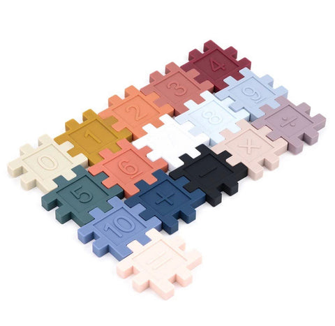 Silicone Puzzle Pieces