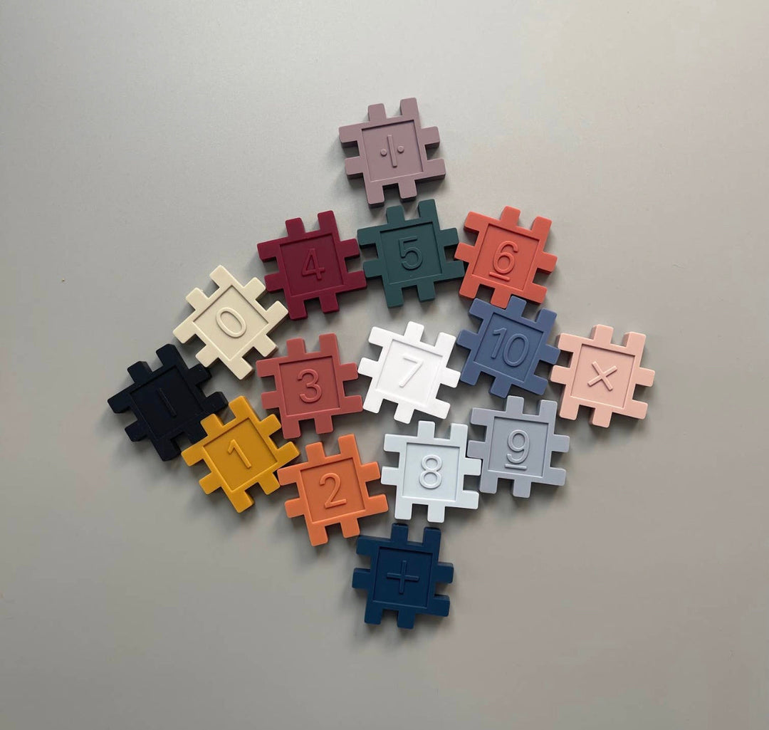 Silicone Puzzle Pieces