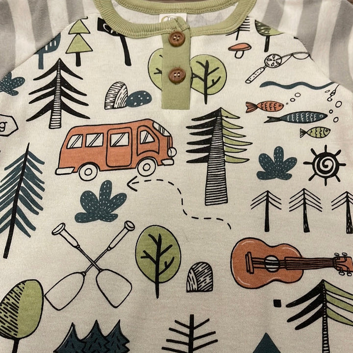 Let’s Go Campin’ Romper