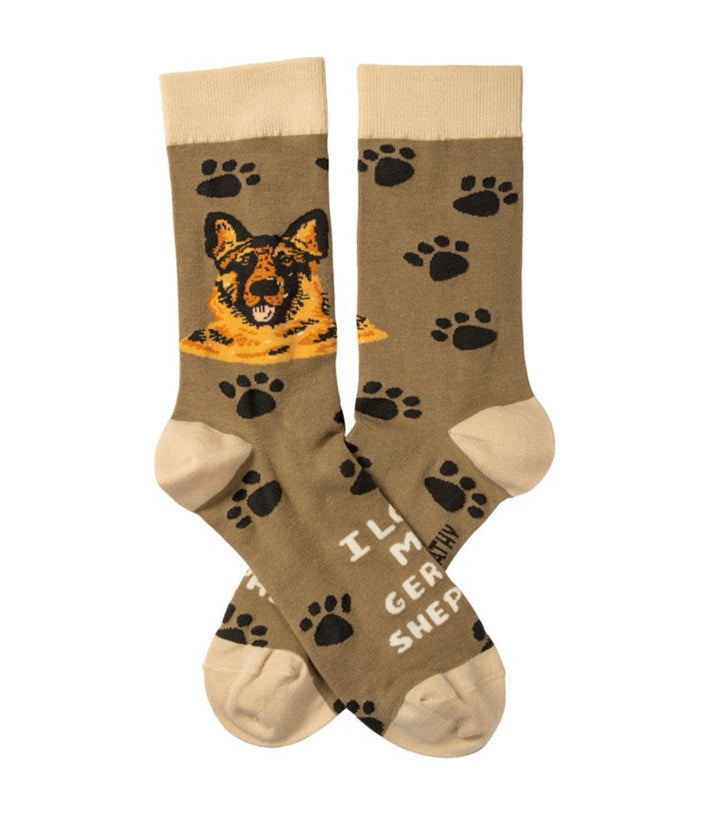 German Shepherd Socks