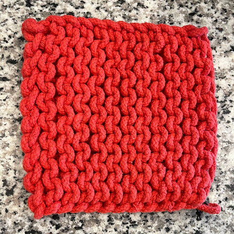 Crochet Hot Pad (Multiple Colors Available)