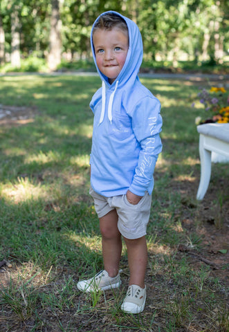 Gulf Coast Hoodie Blue - Little Man