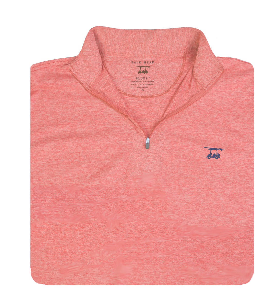 Peach Quarter Zip Pullover