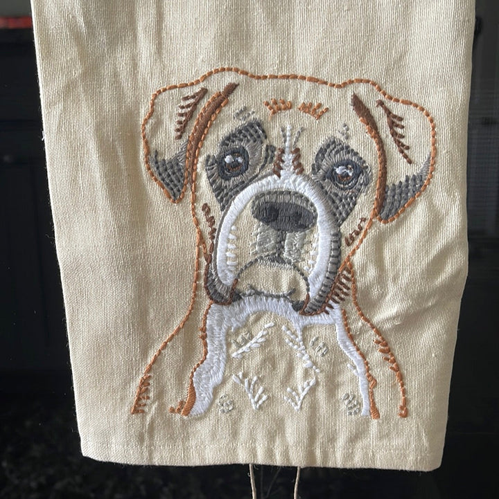 Love My Boxer Kitchen Towel
