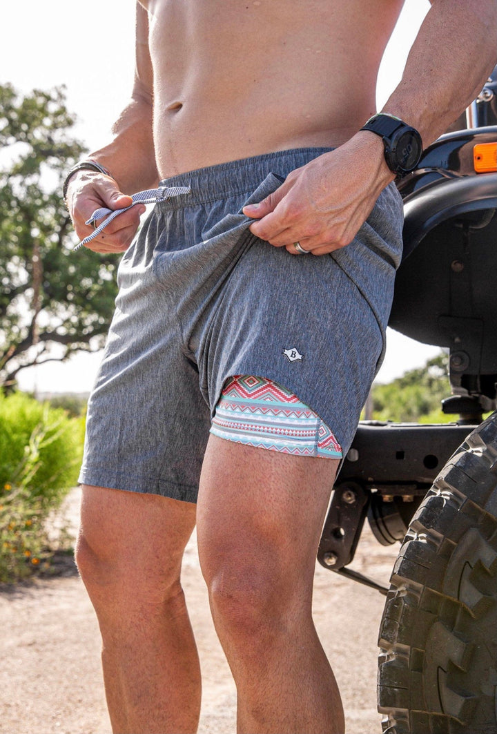 Wear ‘Em Everywhere Shorts - Heather Gray