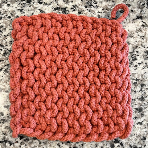 Crochet Hot Pad (Multiple Colors Available)