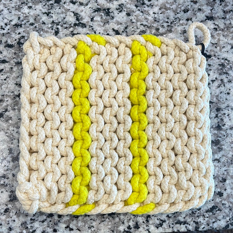 Crochet Hot Pad (Multiple Colors Available)