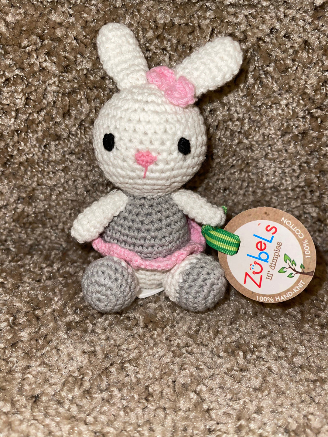 Crochet Bunny Rattle