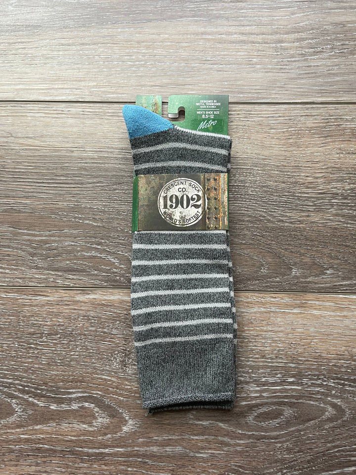 Gray Stripe Socks
