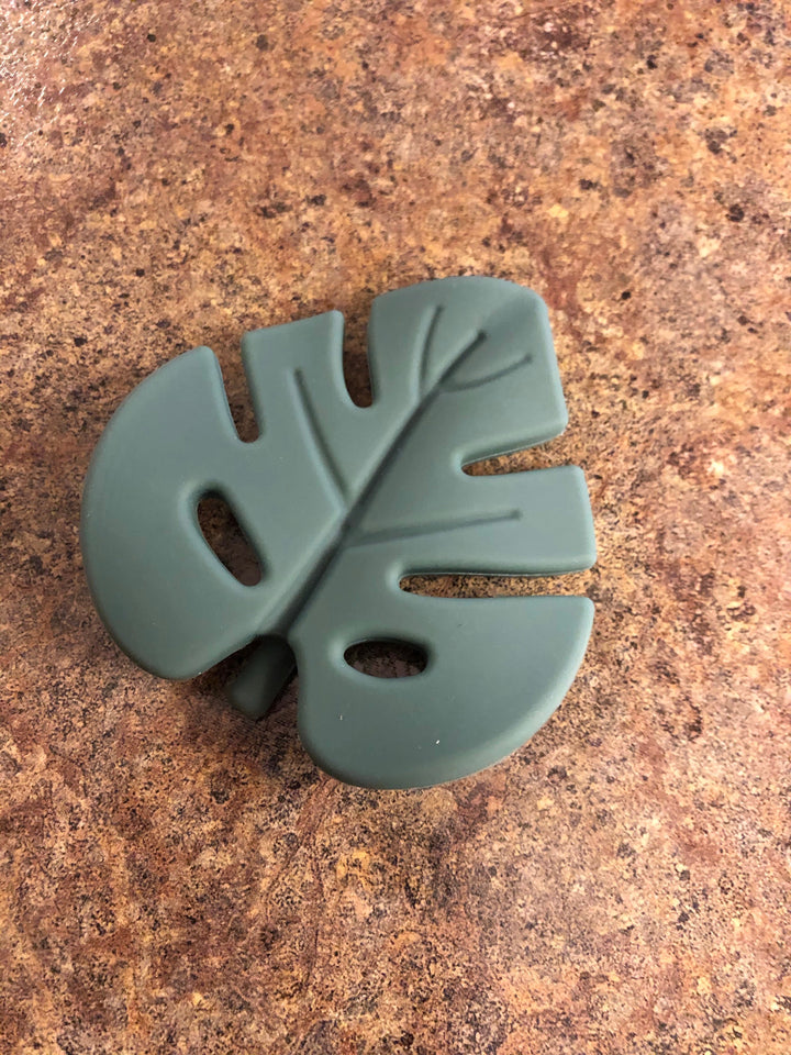 Leaf Silicone Teether