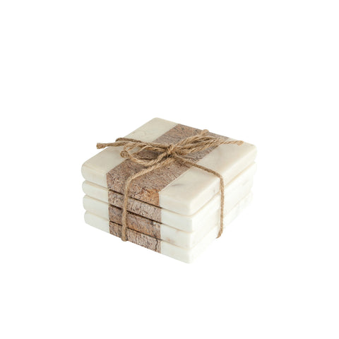 Square Marble Coasters