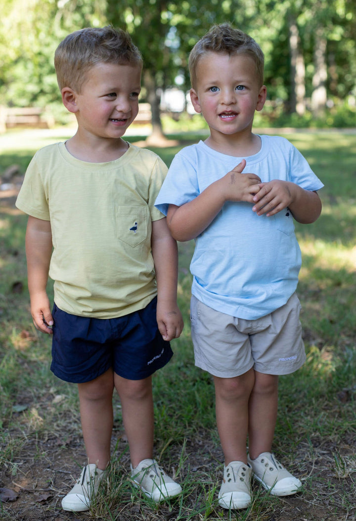 Khaki Mallard Shorts - Little One