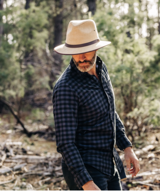 Larry’s Leather Hat