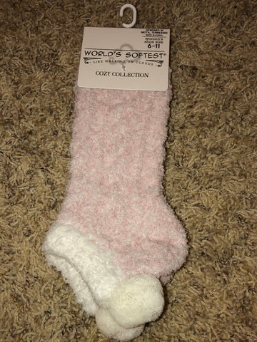 Women’s Ankle Socks with Pom Pom (Multiple Colors Available)