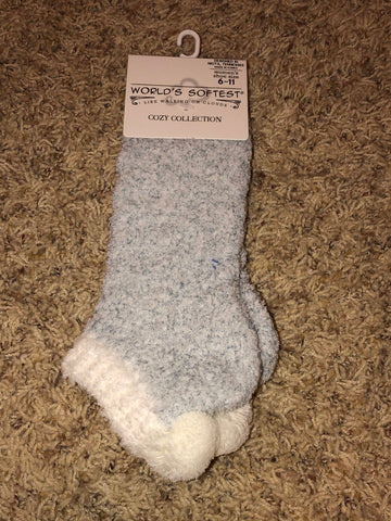 Women’s Ankle Socks with Pom Pom (Multiple Colors Available)